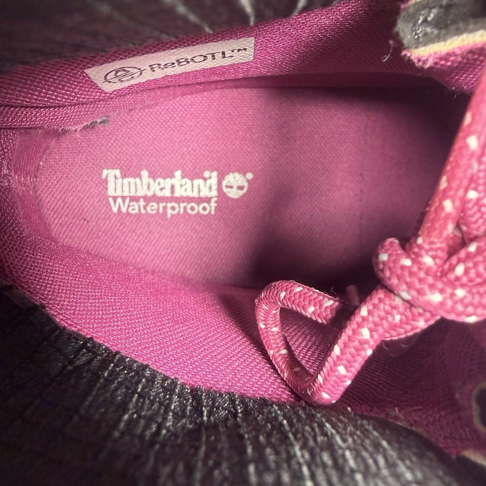 Timberland Outdoors HERITAGE LITE 6IN Boots Waterproof Black Women Sz 6.5 EUC - Picture 9 of 13